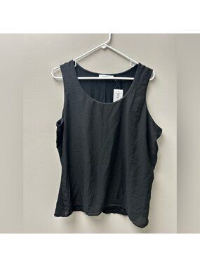 Ricki’s‎ Women’s Black Round Neck Tank Top